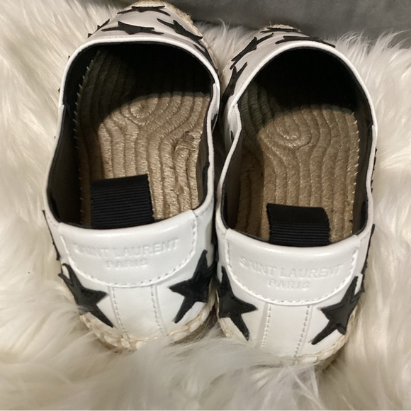 Saint Laurent leather white and black stars size 37 - Picture 9 of 9